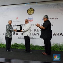 Pertamina Resmi Kelola Blok East Kalimantan Bekas Chevron