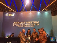 Masih Dikoleksi Investor Asing, Harga Saham BCA Menguat 1,81%