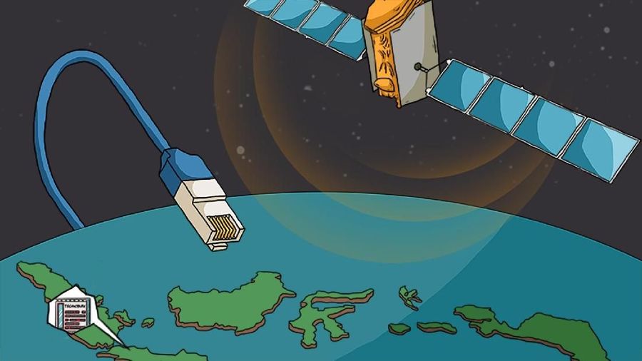 Tahun ini Palapa Ring akan menghubungkan semua kabupaten dan kota melalui jaringan internet.