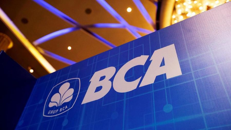 Logo of Bank Central Asia Tbk (BCA) seen on a board during a meeting in Jakarta, Indonesia, October 25, 2018. REUTERS/Willy Kurniawan