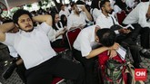 Peserta yang mengikuti tes ini adalah calon yang telah lolos dalam seleksi administrasi CPNS sejak 21 Oktober 2018. (CNNIndonesia/Adhi Wicaksono)