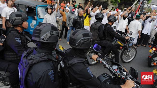 Belasan Ribu Personel Gabungan Akan Amankan Aksi Bela Tauhid