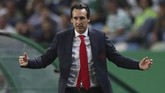 Kemenangan atas Sporting Lisbon membuat Arsenal sukses meraih 11 kemenangan beruntun di semua kompetisi di bawah asuhan Unai Emery. (Action Images via Reuters/Peter Cziborra)