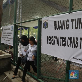 Tegangnya Tes untuk Duduki Kursi Calon Pegawai Negeri