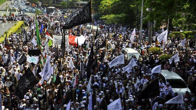Aksi Parade Tauhid di Surabaya Hari Ini Dibatalkan