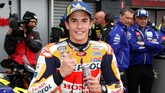 Marc Marquez sudah meraih enam pole position sepanjang 2018. Khusus di MotoGP Australia, Marquez sudah menjadi pemimpin start dalam lima tahun beruntun. (REUTERS/Brandon Malone)