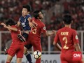 Timnas Indonesia U-19 Tertinggal 0-1 dari Jepang di Babak I