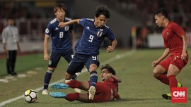 Pemain Timnas Indonesia U-19 Kesulitan Jaga 'Messi Jepang'