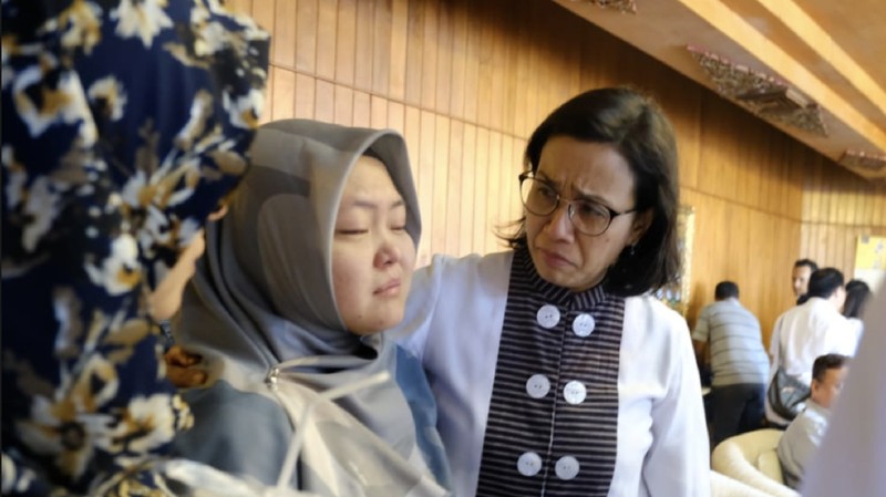 Terdapat 20 pegawai Kementerian Keuangan yang terdiri dari Ditjen Pajak, Ditjen Perbendaharaan Negara berangkat dari Jakarta.