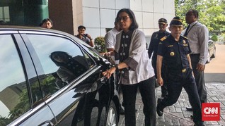 Pegawai Jadi Korban Lion Air, Sri Mulyani Sambangi Basarnas