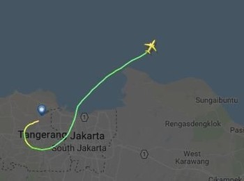Lion Air Hilang Kontak, Ini Posisi Terakhir Pesawat di Peta