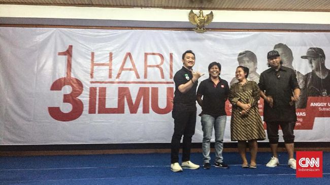 Berbagi Inspirasi Start Up, Film, dan Hoaks di '1 Hari 3 Ilmu