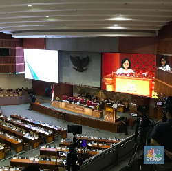 Sri Mulyani Sebut (Lagi) Faktor Global Buat Rupiah Jatuh