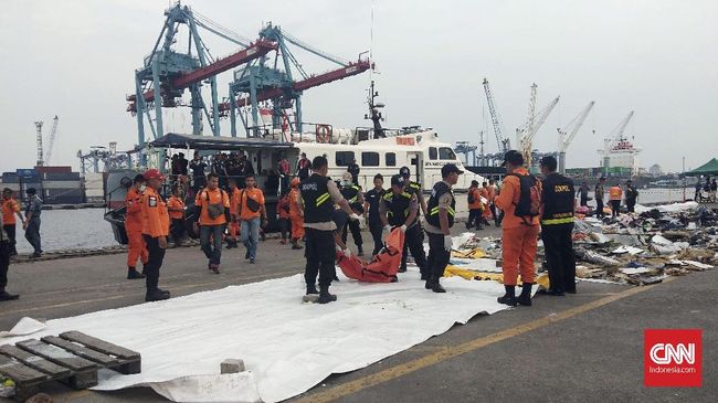 Tim SAR Temukan Indikasi Keberadaan Bangkai Lion Air JT-610