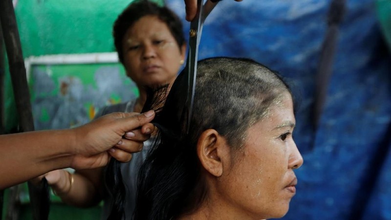 Myanmar menjadi eksportir rambut terbesar keempat dunia.