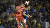 Real Madrid menjalani laga tandang ke Stadion Alvarez Claro untuk menghadapi tuan rumah Melilla dalam babak 32 besar Copa del Rey, Rabu (31/10) waktu setempat. (JORGE GUERRERO / AFP)