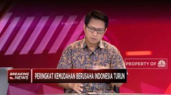 Peringkat Kemudahan Berusaha Indonesia Turun