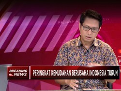 Peringkat Kemudahan Berusaha Indonesia Turun
