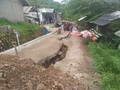 Tanah Retak 40 Meter di Sawahlunto, Puluhan Orang Mengungsi