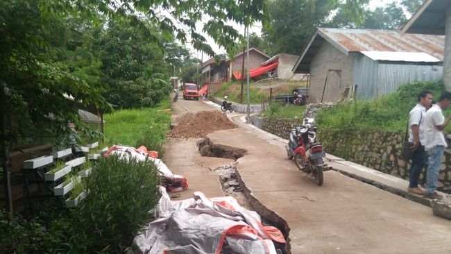 Korban Tanah Bergerak Sukabumi Bakal Tempati Hunian Sementara