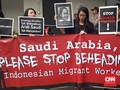 TKI Tuti Dieksekusi Mati, Aktivis Geruduk Kedubes Arab Saudi