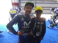 Komentator Cilik MotoGP Indonesia Bertemu Valentino Rossi
