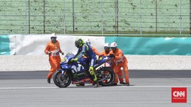 Lorenzo Komentari Rossi yang Terjatuh di MotoGP Sepang
