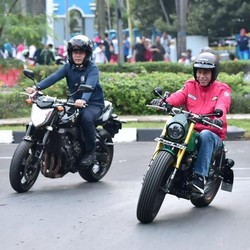 Pemilik Moge Ngiler Masuk Tol, Pak Bas Kasih Kode Begini