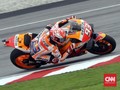 Marquez Tercepat, Rossi ke-10 di FP1 MotoGP Argentina 2019