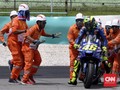 FOTO: Suka Duka Valentino Rossi di MotoGP Malaysia