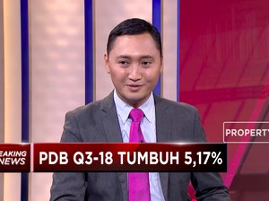 PDB Kuartal III-2018 tumbuh 5,17% YoY
