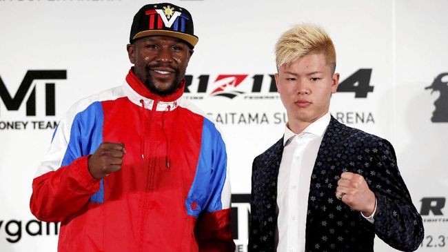 Merasa Tertipu, Mayweather Tak Bakal Lawan Kickboxer Jepang