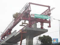 Ditarget Tuntas 2019, Pembangunan LRT Jabodebek Baru 49,1%