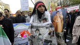 Panglima Garda Revolusi Iran, Mohammad Ali Jafari, mengatakan akan melawan segala bentuk 'perang psikologis' AS melalui penerapan kembali sanksi. (AFP Photo/Atta Kenare)