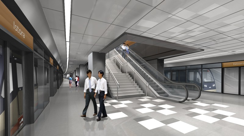 MRT Jakarta Fase I, yakni Bundaran HI-Lebak Bulus, ditargetkan dapat mulai melayani masyarakat pada Maret 2019.