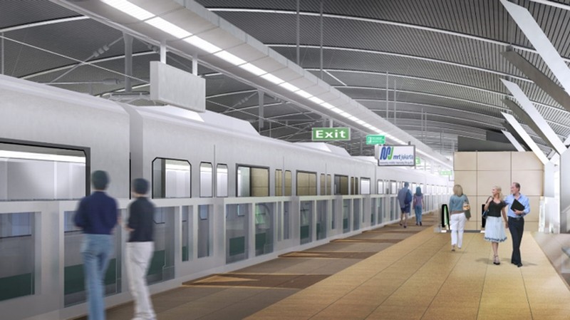 MRT Jakarta Fase I, yakni Bundaran HI-Lebak Bulus, ditargetkan dapat mulai melayani masyarakat pada Maret 2019.