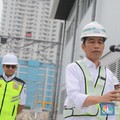 Naik MRT Jakarta, Jokowi: Tak Ada Suara Bisingnya