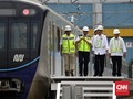 Jokowi Jajal Perdana MRT Bundaran HI-Lebak Bulus