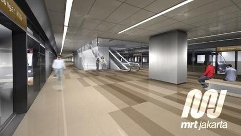 MRT Jakarta Fase I, yakni Bundaran HI-Lebak Bulus, ditargetkan dapat mulai melayani masyarakat pada Maret 2019.