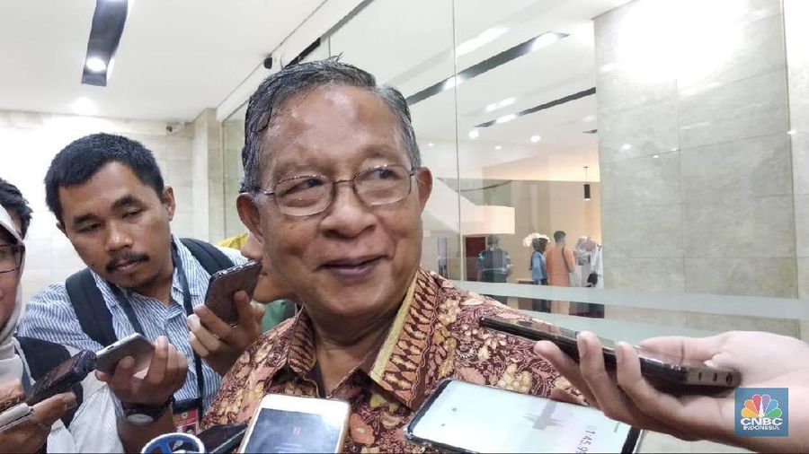 Menteri Koordinator Bidang Perekonomian Darmin Nasution (CNBC Indonesia/Rehia Indrayanti Beru Sebayang)