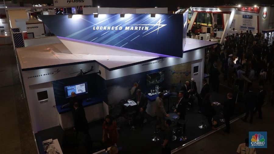 Lockheed Martin saat berpartisipasi di Indo Defence 2018 Expo & Forum di Jakarta (CNBC Indonesia/Muhammad Sabki) Lockheed Martin saat berpartisipasi di Indo Defence 2018 Expo & Forum di Jakarta (CNBC Indonesia/Muhammad Sabki)