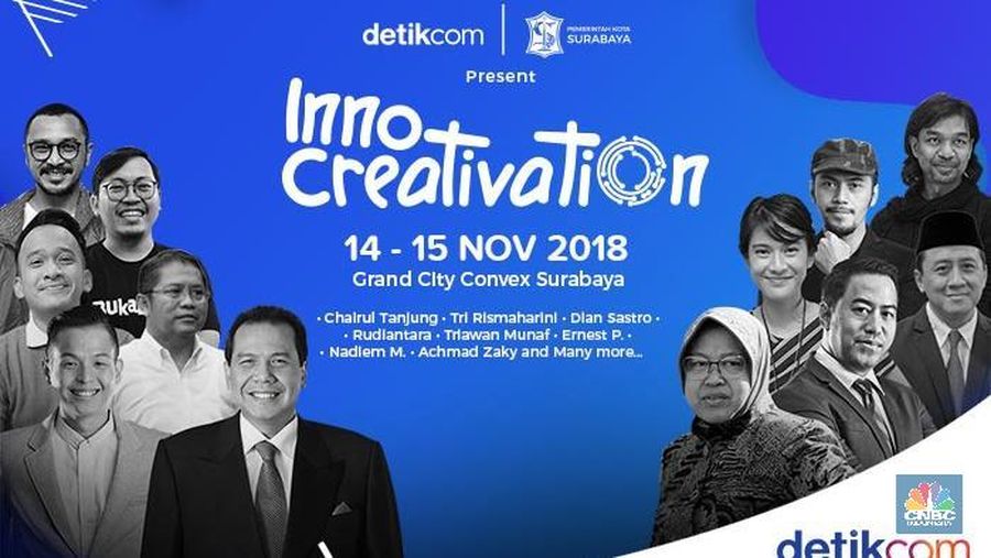 Dari Rudiantara hingga Dian Sastro bakal kupas habis soal sektor kreatif digital di Innocreativation 2018