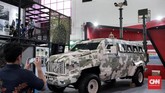 Indo Defence 2018 merupakan gelaran yang kedelapan lagi, hasil kerja sama Kementerian Pertahanan dengan PT Napindo Media Ashatama. (CNN Indonesia/Andry Novelino)