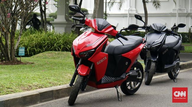 Lambretta dan Motor Listrik Gesits Siap 'Ngaspal'