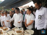 Mentan dan Dirut Bulog Sidak Harga Beras di Pasar Cipinang
