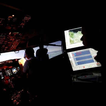 Melihat Simulator Pesawat Boeing 737-900 ER Milik Lion Air