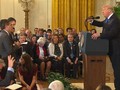 VIDEO: Adu Mulut dengan Trump, Mikrofon Wartawan CNN Ditarik
