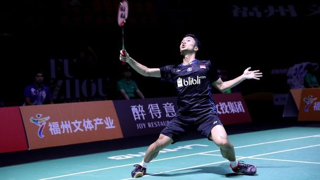 Anthony Ginting Kalahkan Jonatan Christie di China Terbuka
