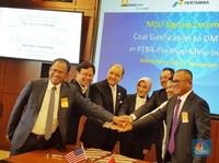Digawangi Pertamina-PTBA, Gasifikasi Batu Bara Semakin Dekat