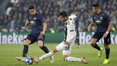 Juventus menjamu Manchester United dalam laga Liga Champions di Stadion Allianz. Di pertemuan sebelumnya, Juventus menang 1-0 di Old Trafford. (REUTERS/Stefano Rellandini)